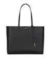 Saint Laurent Shopping  E/w Tote Bag In Black
