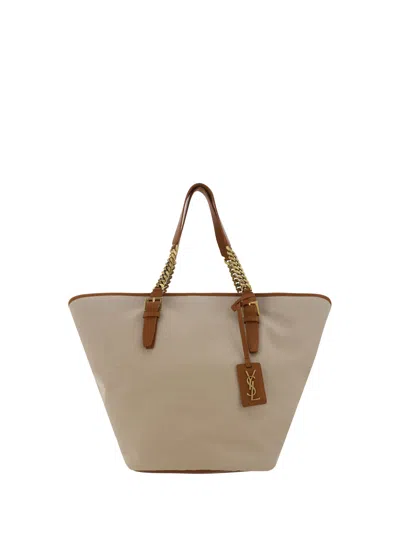 Saint Laurent Handbags In Beige