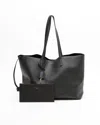 Saint Laurent Shopping Tote Bag In Black