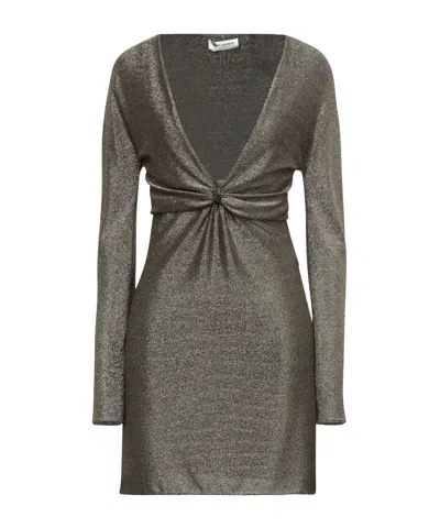 Saint Laurent Short Dresses In Black