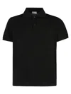 Saint Laurent Cassandre Polo Shirt In Noir