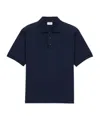 Saint Laurent Cassandre Polo Shirt In Blue