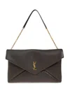 Saint Laurent Shoulder Bag Envelope Pou In Brown