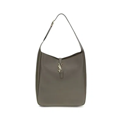 Saint Laurent Shoulder Bag Woman In Green