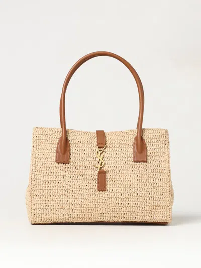 Saint Laurent Shoulder Bag  Woman Colour Natural