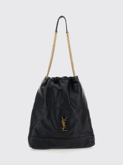 Saint Laurent Shoulder Bag Woman In Black