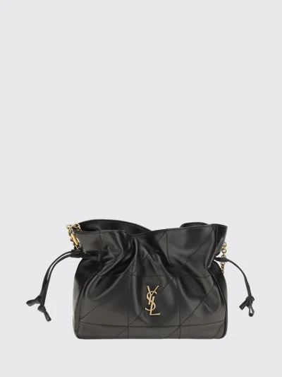 Saint Laurent Medium Jamie Shoulder Pouch Bag In Nappa Leather In Black