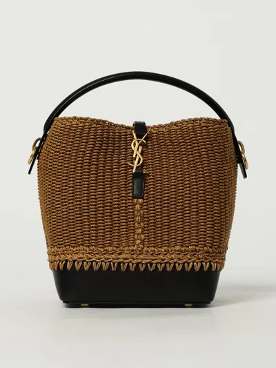 Saint Laurent Shoulder Bag Woman  In Brown