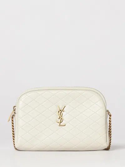 Saint Laurent Shoulder Bag Woman In White
