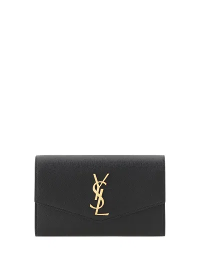 Saint Laurent Shoulder Bags In Black