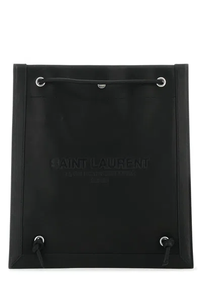 Saint Laurent Shoulder Bags In Black