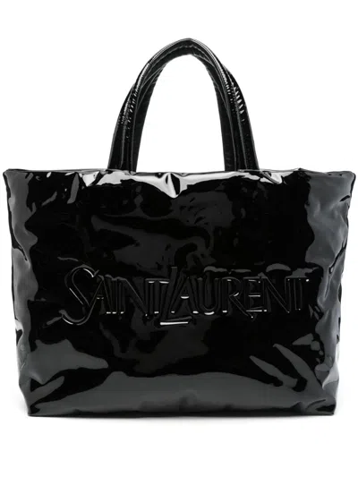 SAINT LAURENT SHOULDER BAGS BLACK