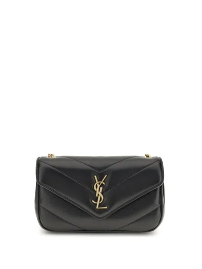 Saint Laurent Shoulder Bags In Black
