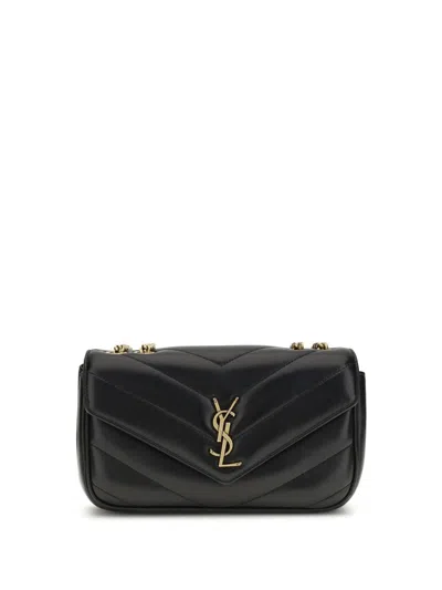Saint Laurent Shoulder Bags In Black