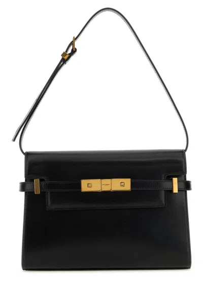 Saint Laurent Shoulder Bags In Black