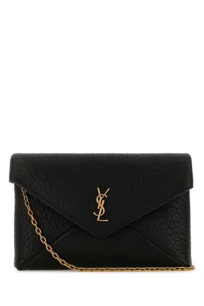 Saint Laurent Shoulder Bags In Black