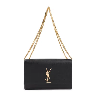 Saint Laurent Shoulder Bags Black