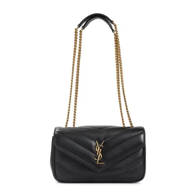 Saint Laurent Shoulder Bags Black