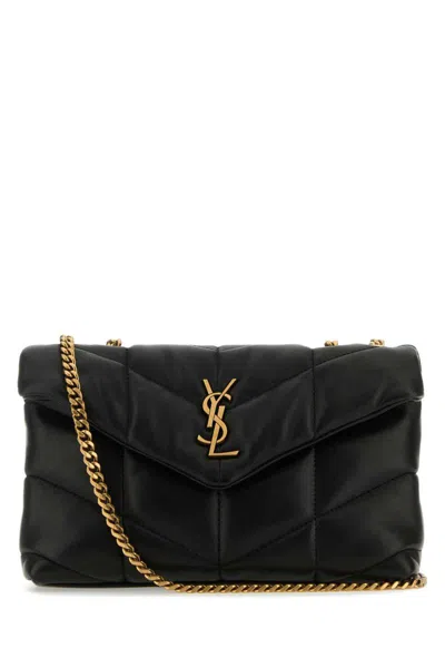 Saint Laurent Shoulder Bags In Black