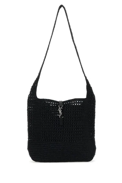 Saint Laurent Shoulder Bags In Black Black