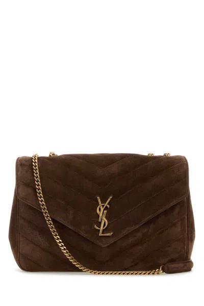 Saint Laurent Shoulder Bags In Brown