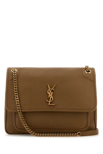 Saint Laurent Shoulder Bags In Brown