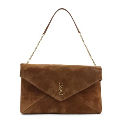 Saint Laurent Shoulder Bags Brown