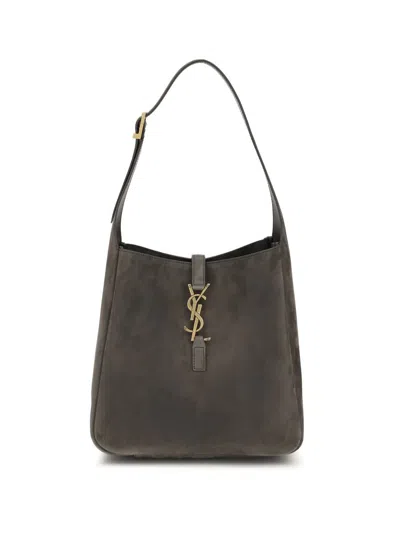 Saint Laurent Shoulder Bags In Gray