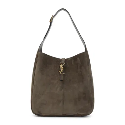 Saint Laurent Shoulder Bags Green In Brown