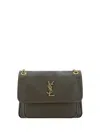 Saint Laurent Shoulder Bags In Light Musk