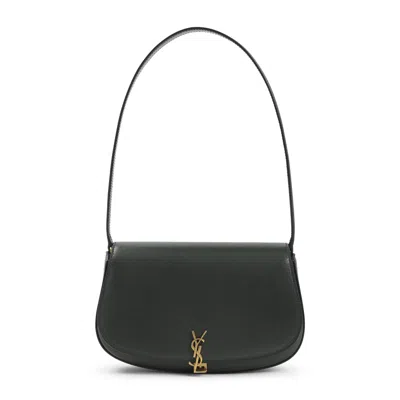 Saint Laurent Shoulder Bag Demi Lune Adjustable Strap Hardware In Red