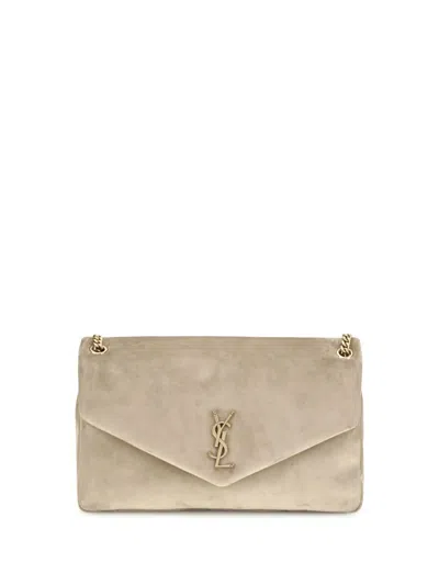 Saint Laurent Shoulder Bags In Sand