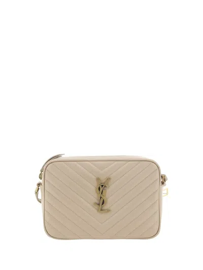 Saint Laurent Shoulder Bags In Sand
