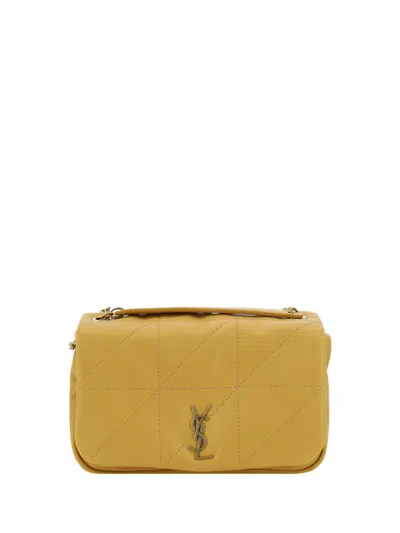 Saint Laurent Shoulder Bags In Yellow