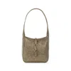 Saint Laurent Rhinestone-embellished Le 5 À 7 Bag In Grey