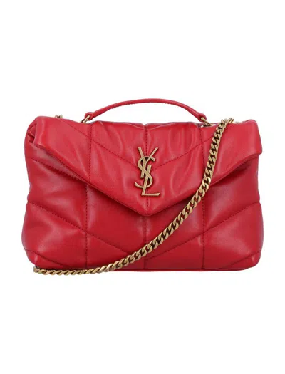 Saint Laurent Shoulderbags In Red Danger