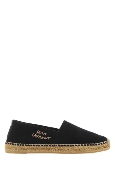 Saint Laurent Signature Canvas Espadrilles