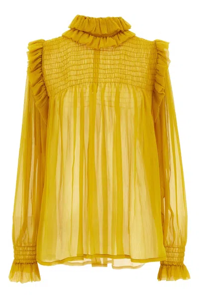 SAINT LAURENT SILK BLOUSE