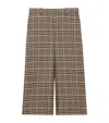 Saint Laurent Silk And Cashmere Pants Skirt In Multi