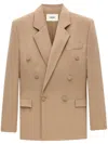 SAINT LAURENT SILK CREPE BLAZER