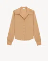 Saint Laurent Silk Crepe De Chine Blouse