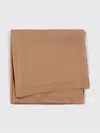 Saint Laurent Silk Foulard In Brown