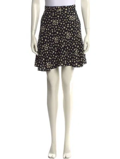 Pre-owned Saint Laurent Silk Mini Skirt