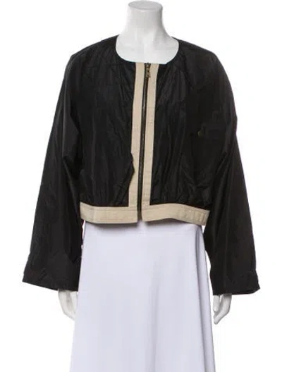 Pre-owned Saint Laurent Silk Mini Skirt In Black