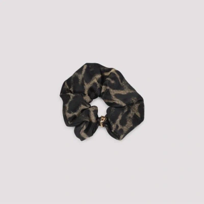 Saint Laurent Silk Scrunchie Unica In Multi