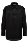 Saint Laurent Tailored Silk Shirt With Buttoned Cuffs