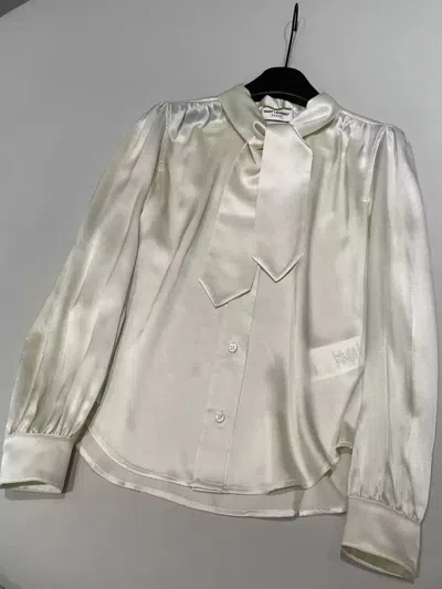 Pre-owned Saint Laurent Silk Shirt