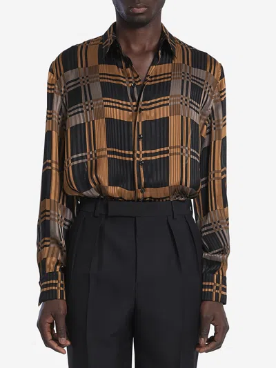 SAINT LAURENT SILK SHIRT