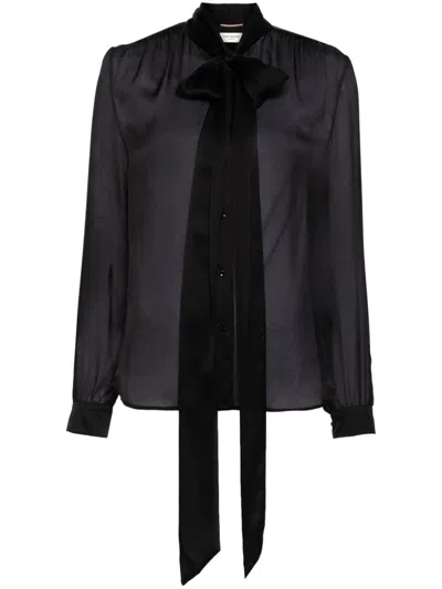 SAINT LAURENT SILK SHIRT