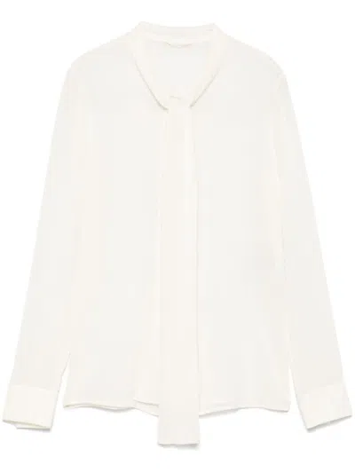 Pre-owned Saint Laurent Silk Shirt In White